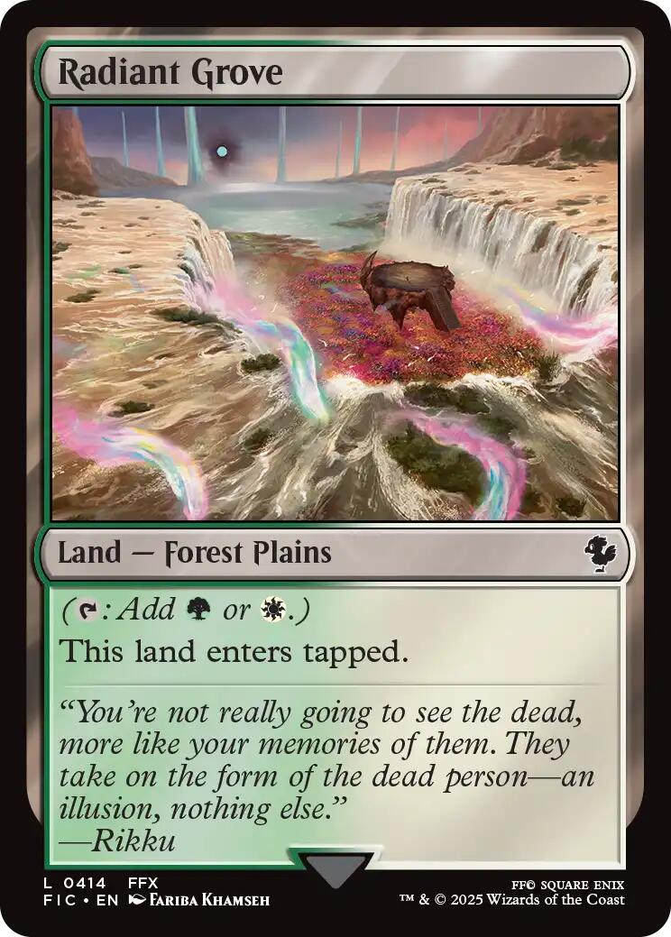 Radiant Grove (Surge Foil) [FINAL FANTASY Commander] | Black Swamp Games