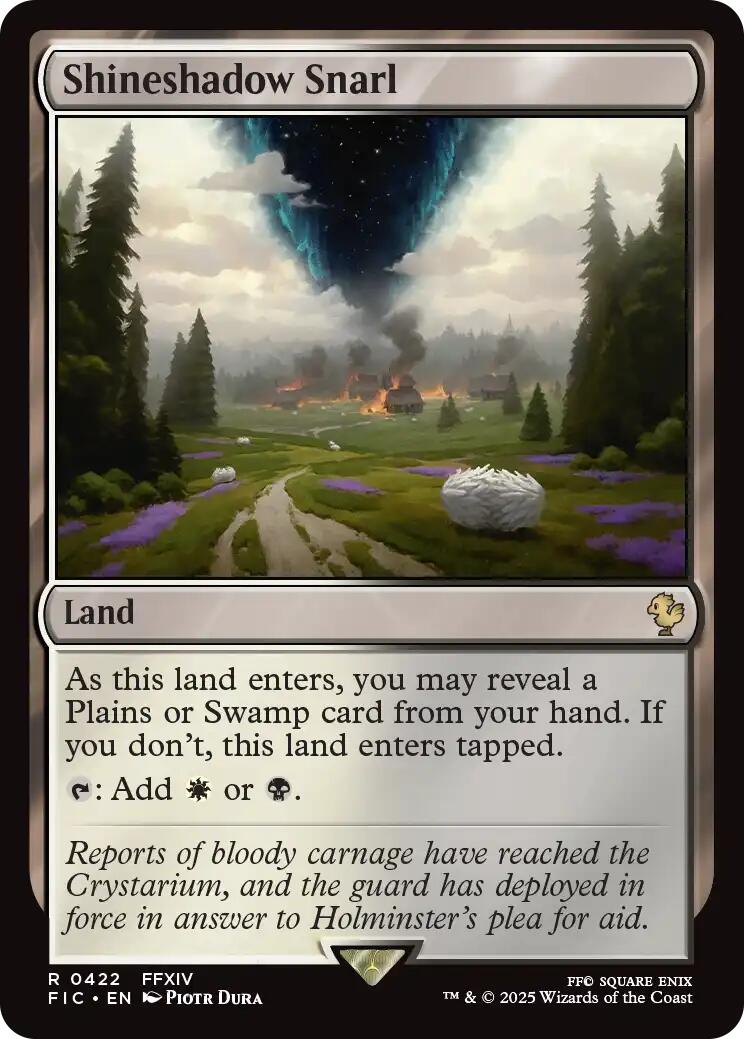 Shineshadow Snarl (Surge Foil) [FINAL FANTASY Commander] | Black Swamp Games