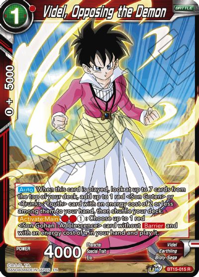 Videl, Opposing the Demon (BT15-015) [Saiyan Showdown] | Black Swamp Games