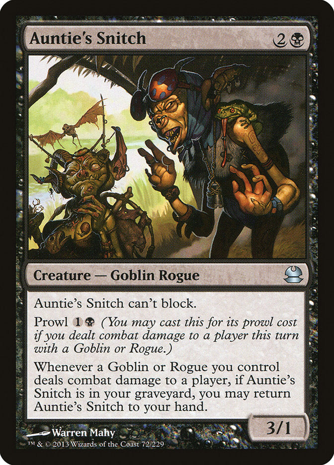 Auntie's Snitch [Modern Masters] | Black Swamp Games