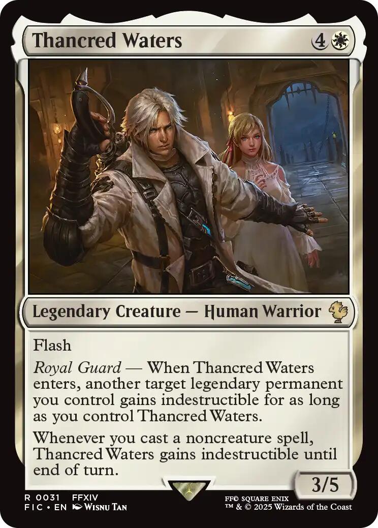 Thancred Waters (Surge Foil) [FINAL FANTASY Commander] | Black Swamp Games