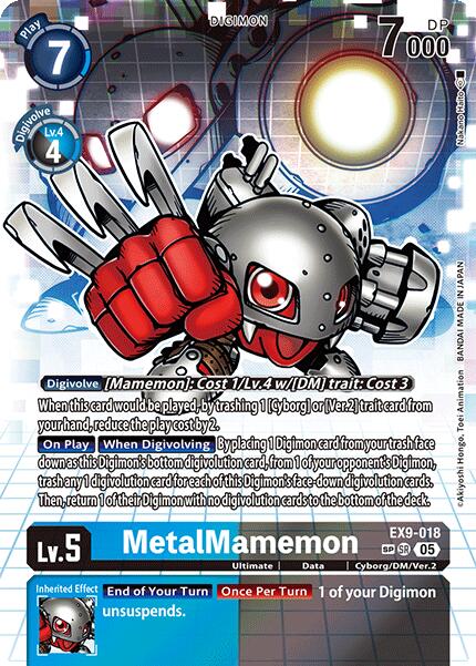 MetalMamemon [EX9-018] (SP) [Versus Monsters] | Black Swamp Games