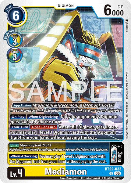 Mediamon [BT22-033] [Cyber Eden] | Black Swamp Games