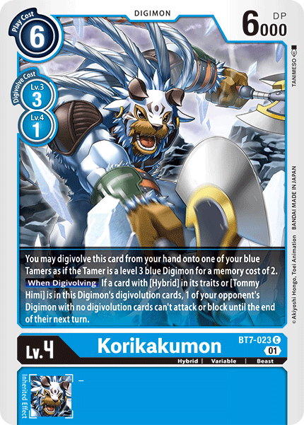 Korikakumon [BT7-023] [Next Adventure] | Black Swamp Games