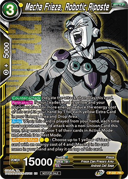 Mecha Frieza, Robotic Riposte (P-331) [Tournament Promotion Cards] | Black Swamp Games