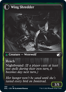 Bird Admirer // Wing Shredder [Innistrad: Double Feature] | Black Swamp Games