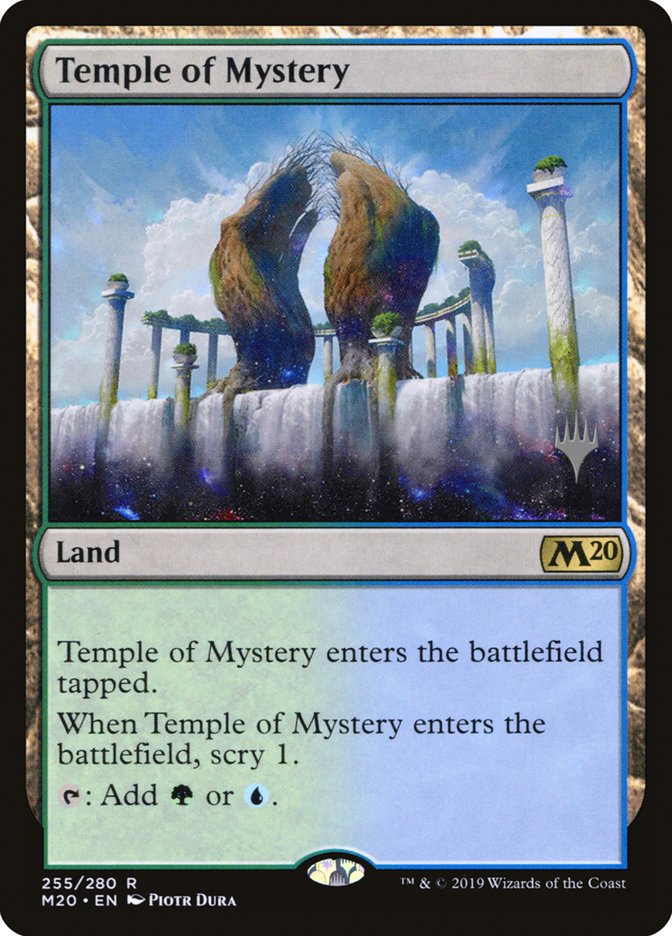 Temple of Mystery (Promo Pack) [Core Set 2020 Promos] | Black Swamp Games