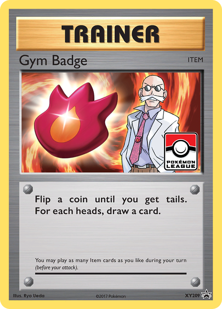 Gym Badge (XY209) (Blaine) [XY: Black Star Promos] | Black Swamp Games