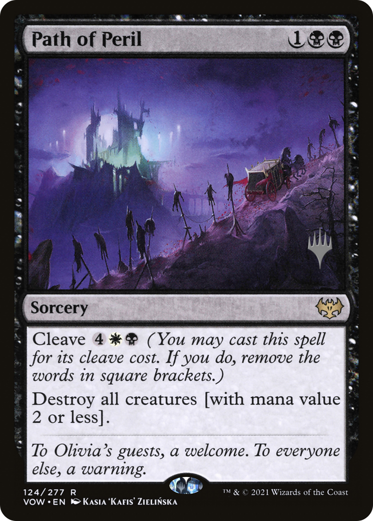 Path of Peril (Promo Pack) [Innistrad: Crimson Vow Promos] | Black Swamp Games