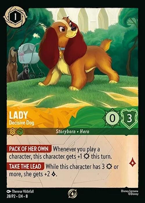 Lady - Decisive Dog (28/P2) [Promo Cards] | Black Swamp Games