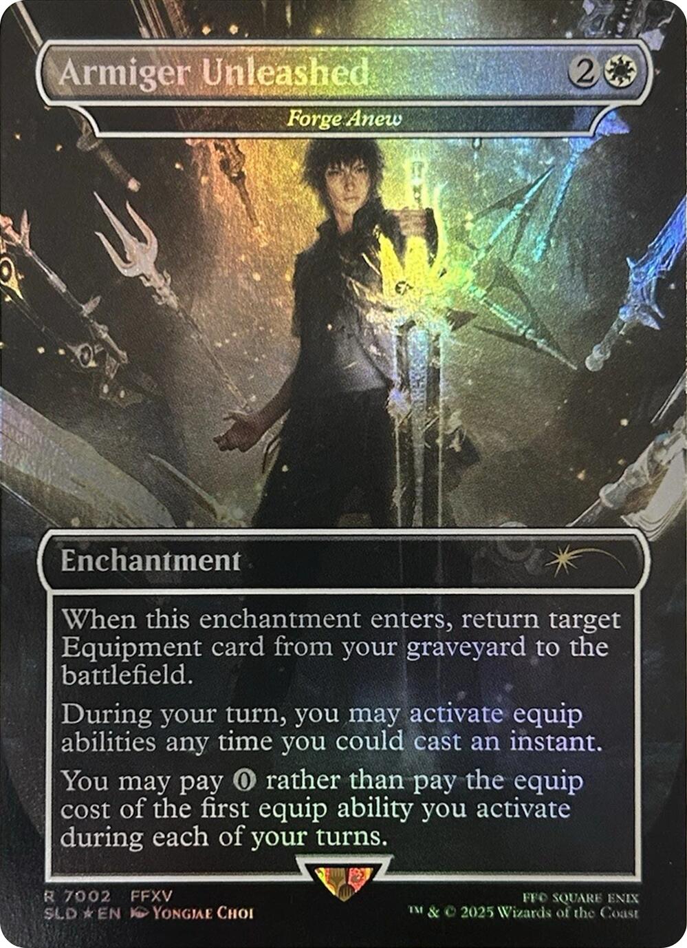 Armiger Unleashed - Forge Anew (Rainbow Foil) [Secret Lair Drop Series] | Black Swamp Games