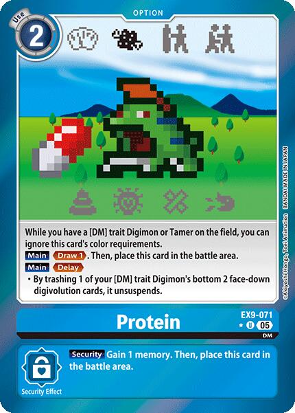Protein [EX9-071] (Limited Foil) [Versus Monsters] | Black Swamp Games