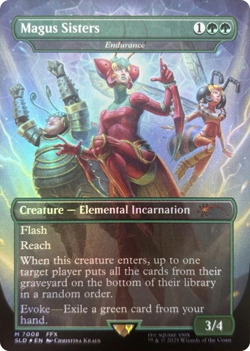 Magus Sisters - Endurance (Rainbow Foil) [Secret Lair Drop Series] | Black Swamp Games