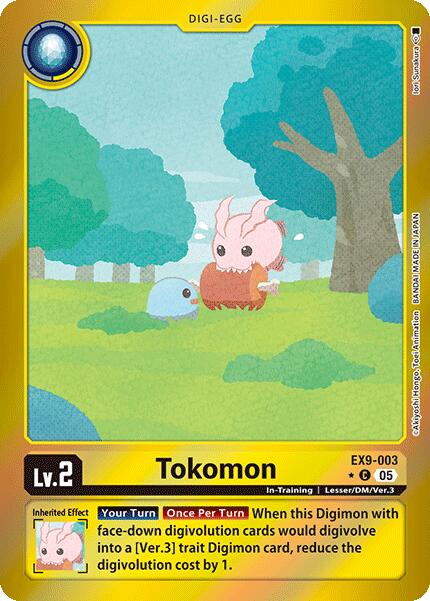 Tokomon [EX9-003] (Limited Foil) [Versus Monsters] | Black Swamp Games