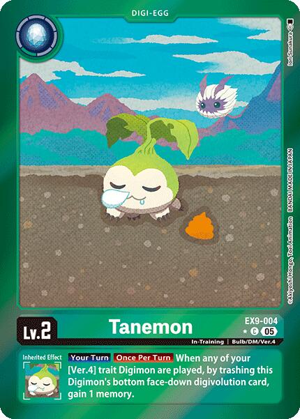 Tanemon [EX9-004] (Limited Foil) [Versus Monsters] | Black Swamp Games