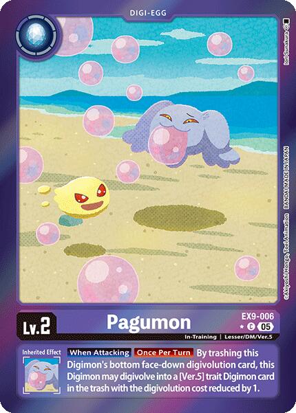 Pagumon [EX9-006] (Limited Foil) [Versus Monsters] | Black Swamp Games