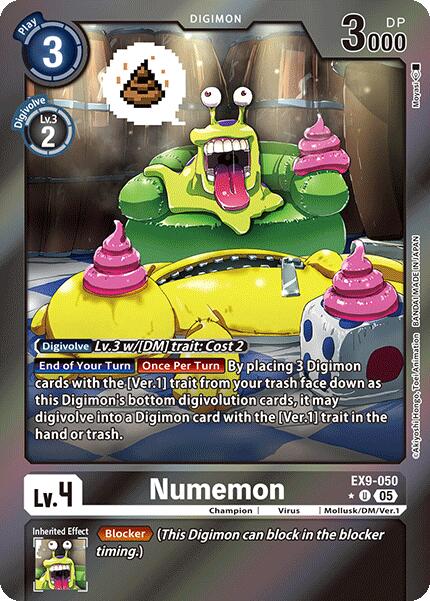 Numemon [EX9-050] (Limited Foil) [Versus Monsters] | Black Swamp Games
