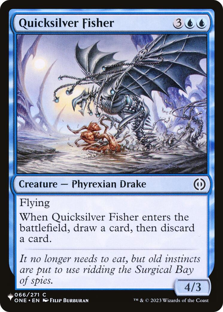 Quicksilver Fisher [The List] | Black Swamp Games