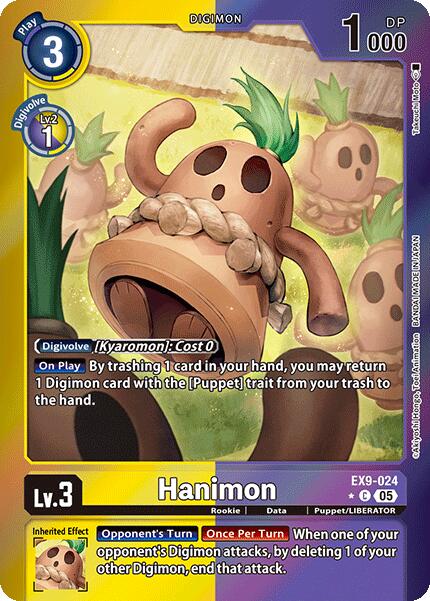 Hanimon [EX9-024] (Limited Foil) [Versus Monsters] | Black Swamp Games