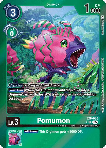 Pomumon [EX9-036] (Limited Foil) [Versus Monsters] | Black Swamp Games