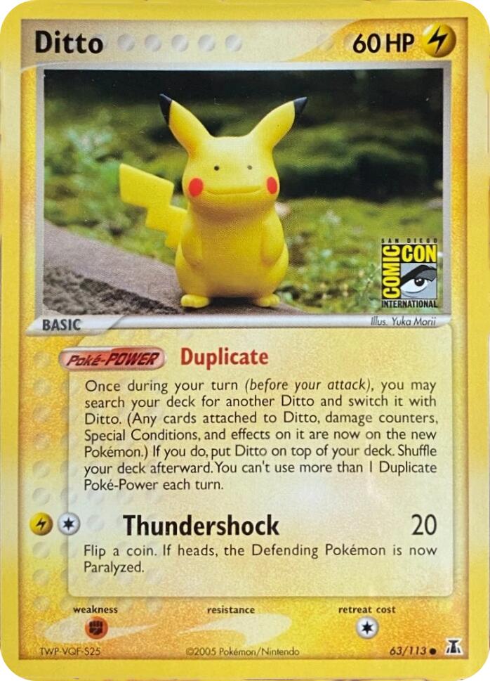Ditto (39/113) (San Diego Comic-Con Stamp) [Miscellaneous Cards] | Black Swamp Games