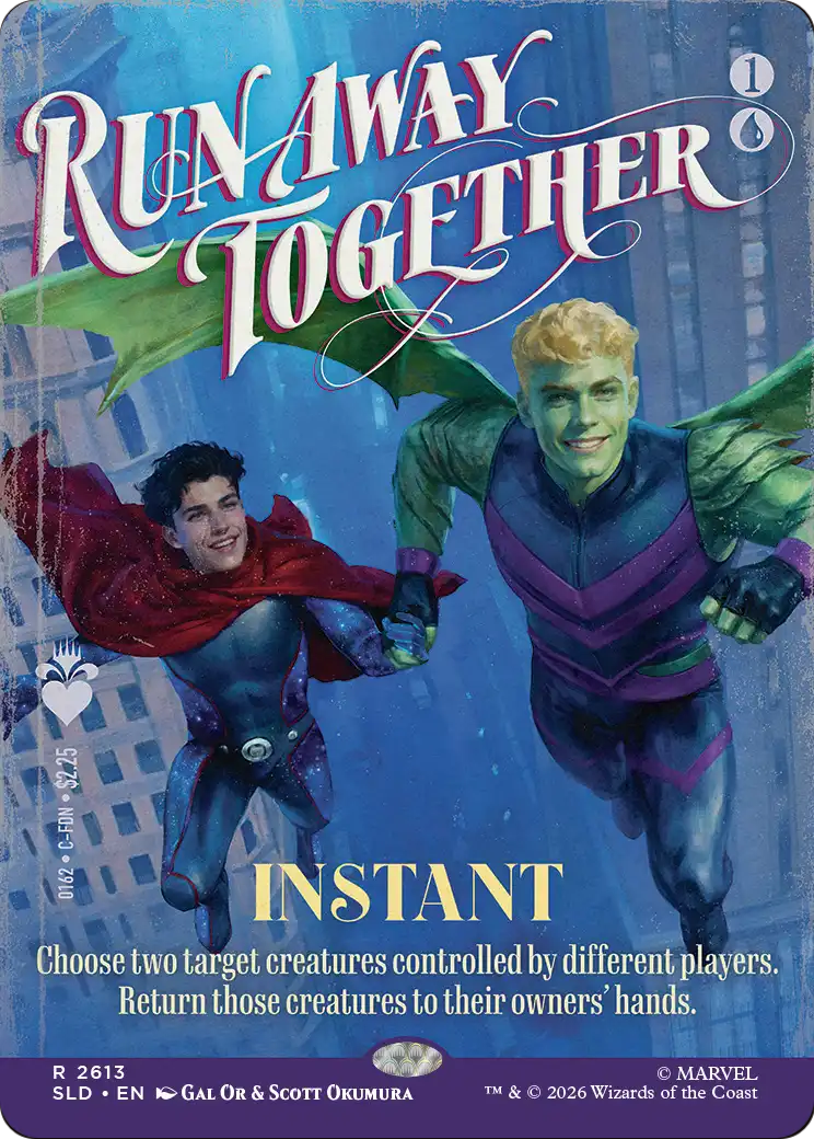 Run Away Together [Secret Lair Drop Series] | Black Swamp Games