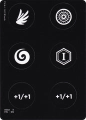 Punch Card Token (0001 // 0002) [FINAL FANTASY Tokens] | Black Swamp Games
