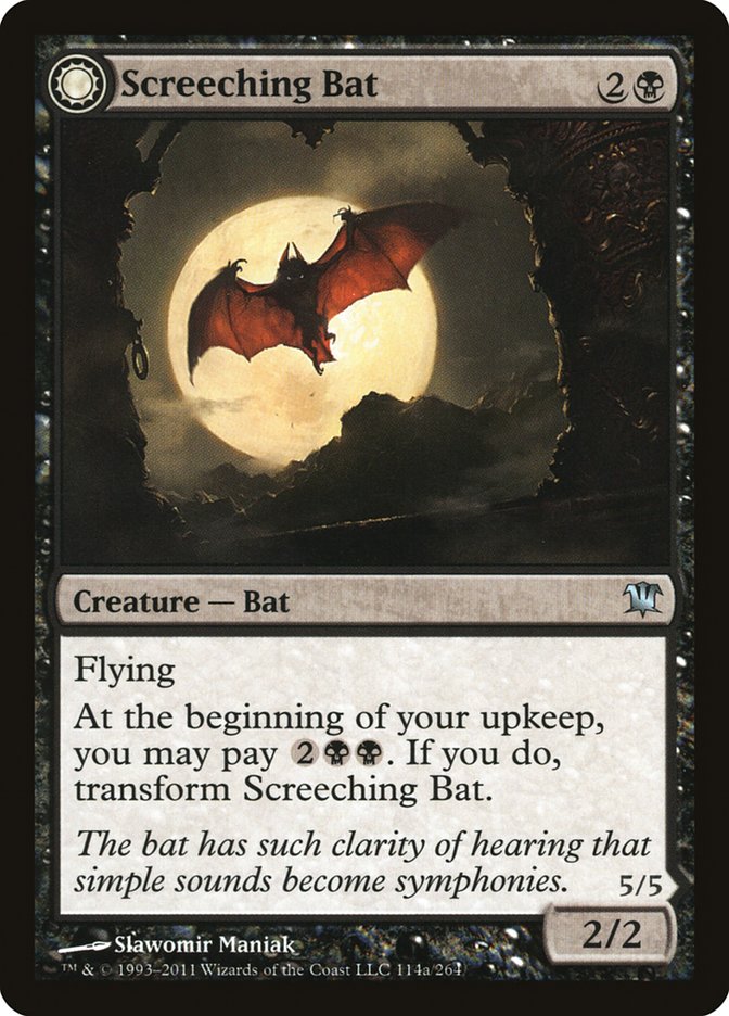 Screeching Bat // Stalking Vampire [Innistrad] | Black Swamp Games