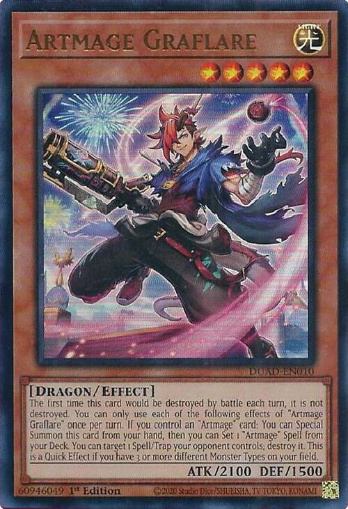 Artmage Graflare [DUAD-EN010] Ultra Rare | Black Swamp Games