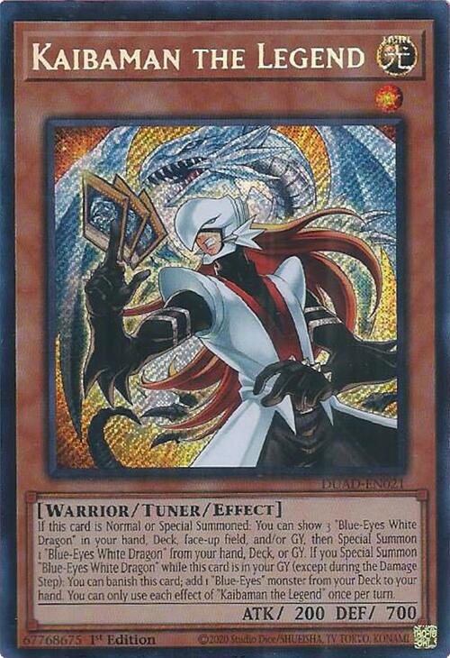 Kaibaman the Legend [DUAD-EN021] Secret Rare | Black Swamp Games