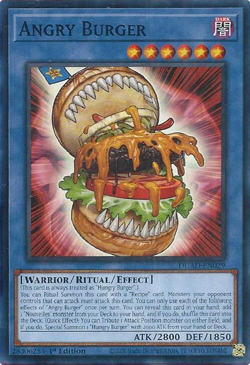 Angry Burger [DUAD-EN029] Common | Black Swamp Games