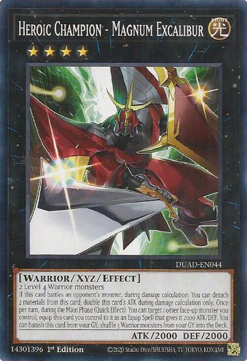 Heroic Champion - Magnum Excalibur [DUAD-EN044] Common | Black Swamp Games