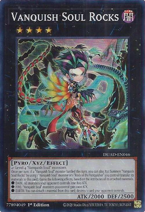 Vanquish Soul Rocks [DUAD-EN046] Super Rare | Black Swamp Games