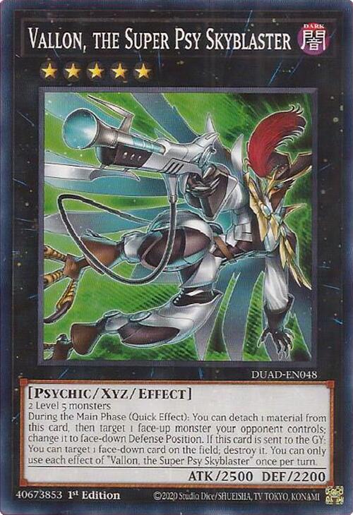 Vallon, the Super Psy Skyblaster [DUAD-EN048] Common | Black Swamp Games