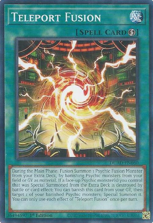 Teleport Fusion [DUAD-EN060] Common | Black Swamp Games