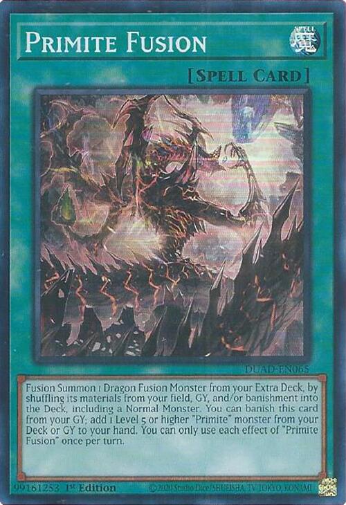 Primite Fusion [DUAD-EN065] Super Rare | Black Swamp Games