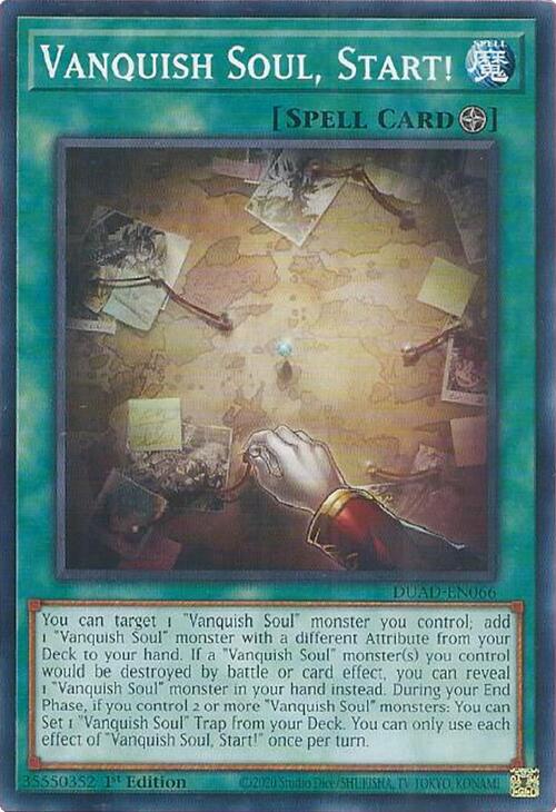 Vanquish Soul, Start! [DUAD-EN066] Common | Black Swamp Games
