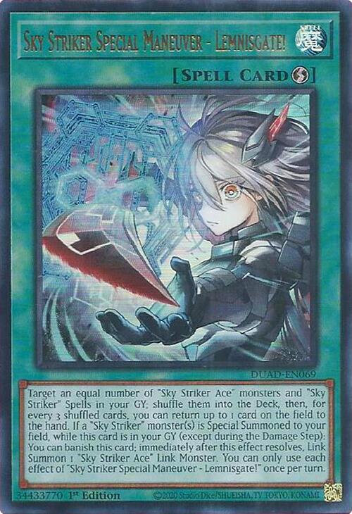 Sky Striker Special Maneuver - Lemnisgate! [DUAD-EN069] Ultra Rare | Black Swamp Games