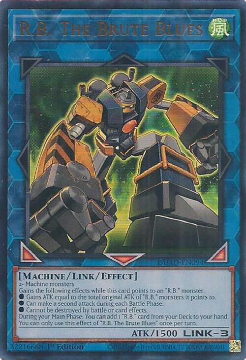 R.B. The Brute Blues [DUAD-EN094] Ultra Rare | Black Swamp Games