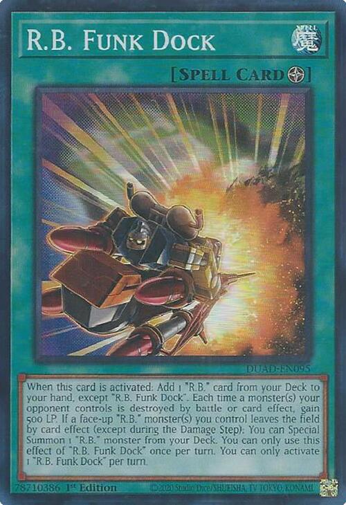 R.B. Funk Dock [DUAD-EN095] Super Rare | Black Swamp Games