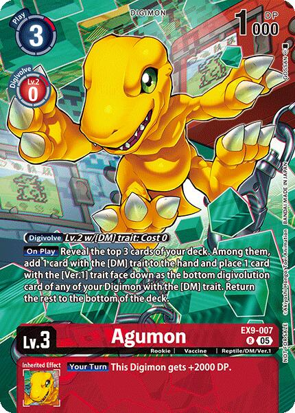 Agumon [EX9-007] (Digital Monster Day Commemoration Event Participant) [Promotional Cards] | Black Swamp Games