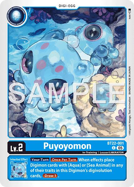 Puyoyomon [BT22-001] [Cyber Eden] | Black Swamp Games