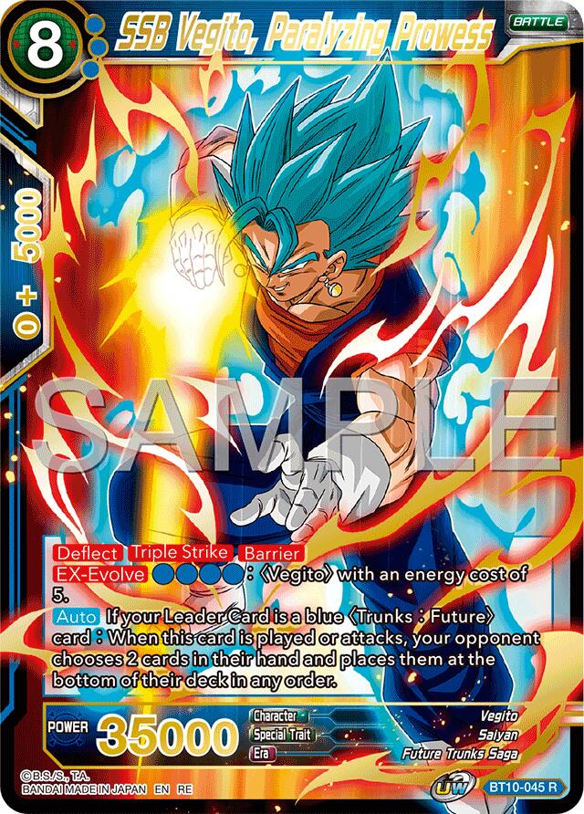 SSB Vegito, Paralyzing Prowess (Reprint) (BT10-045) [Premium Anniversary Box 2025] | Black Swamp Games