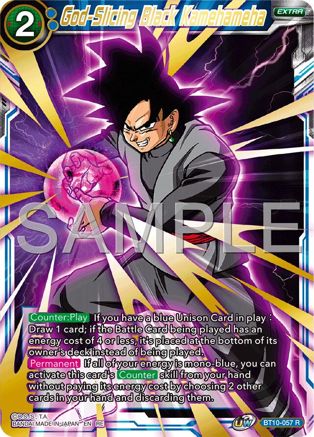 God-Slicing Black Kamehameha (Reprint) (BT10-057) [Premium Anniversary Box 2025] | Black Swamp Games