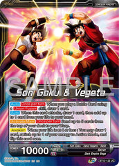 Son Goku & Vegeta // Gogeta, Fateful Fusion (Reprint) (BT12-122) [Premium Anniversary Box 2025] | Black Swamp Games