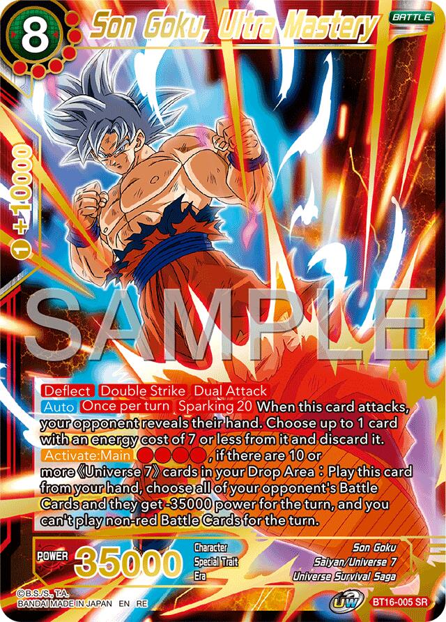 Son Goku, Ultra Mastery (Reprint) (BT16-005) [Premium Anniversary Box 2025] | Black Swamp Games
