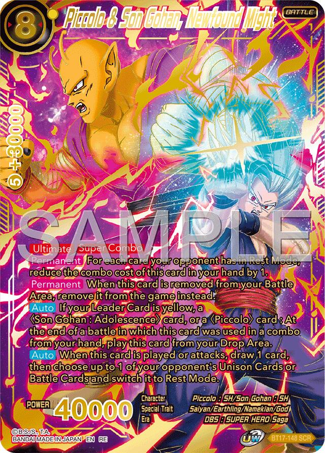 Piccolo & Son Gohan, Newfound Might (Alternate Art) (BT17-148) [Premium Anniversary Box 2025] | Black Swamp Games