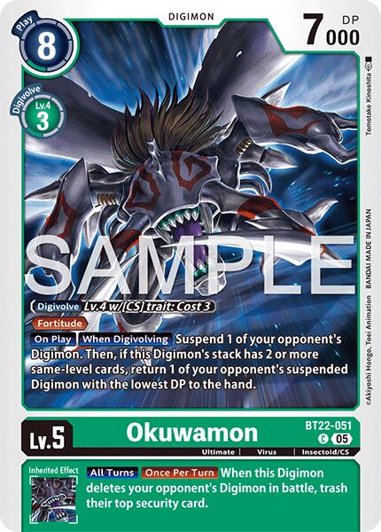 Okuwamon [BT22-051] [Cyber Eden] | Black Swamp Games
