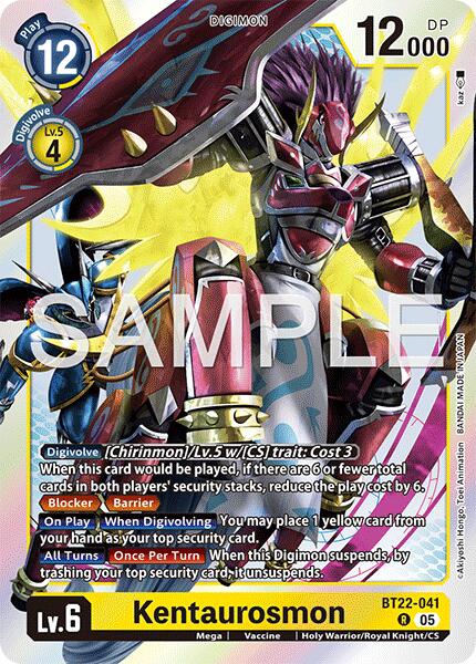 Kentaurosmon [BT22-041] [Cyber Eden] | Black Swamp Games