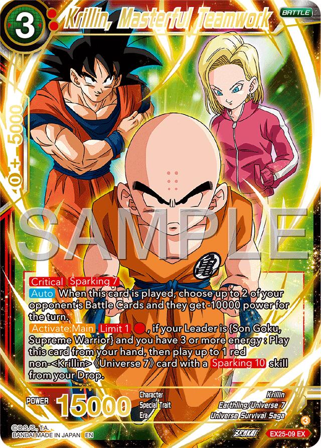 Krillin, Masterful Teamwork (EX25-09) [Premium Anniversary Box 2025] | Black Swamp Games